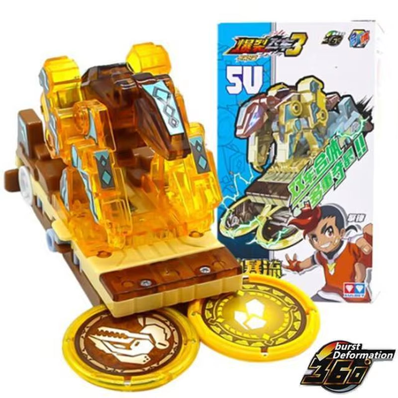 Screechers Wild Explosion Speed Fly Deformation Car Beast Attack Action Figures Capture Flips Transformation Children Toys