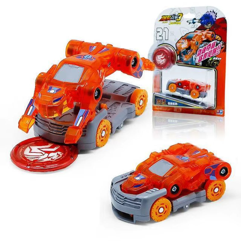 Screechers Wild Explosion Speed Fly Deformation Car Beast Attack Action Figures Capture Flips Transformation Children Toys