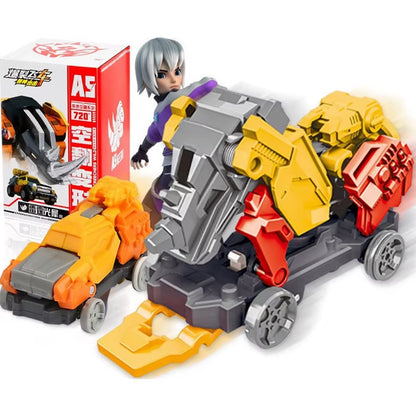 Screechers Wild Explosion Speed Fly Deformation Car Beast Attack Action Figures Capture Flips Transformation Children Toys