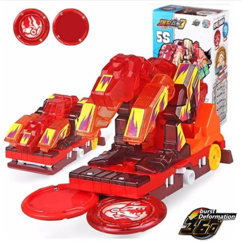 Screechers Wild Explosion Speed Fly Deformation Car Beast Attack Action Figures Capture Flips Transformation Children Toys